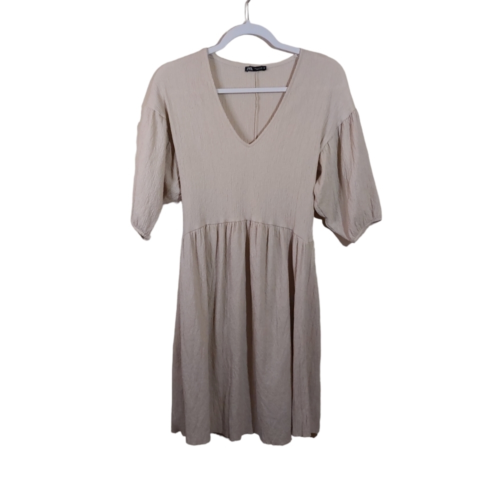 Zara Ladies Short Sleeve Midi Dress